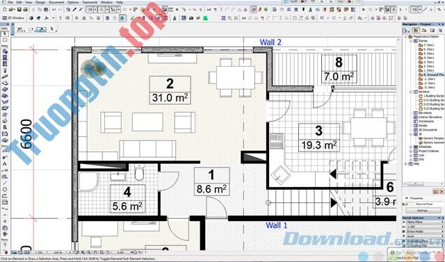 Download ArchiCAD 24 – Phần mềm thiết kế kiến trúc 3D chuyên nghiệp – Trường Tín