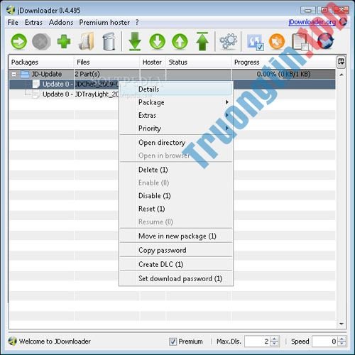 Download JDownloader – Ứng dụng hỗ trợ tăng tốc download trên PC
