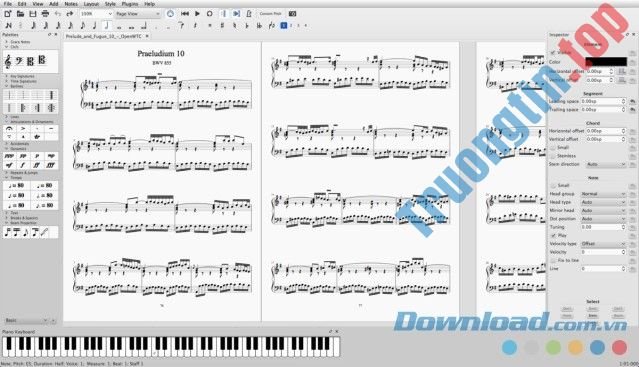 MuseScore giúp bạn soạn nhạc nhanh và dễ dàng