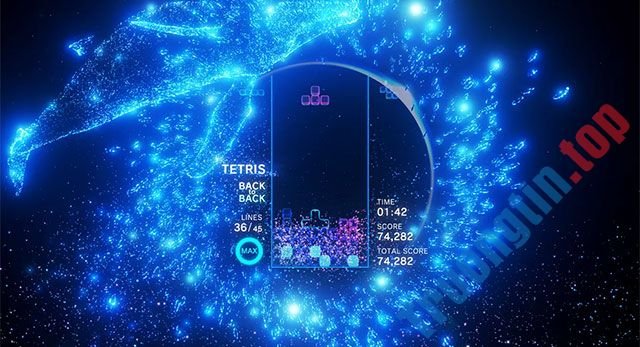 Tetris Effect gameplay có nhiều đột phá so với luật chơi truyền thống