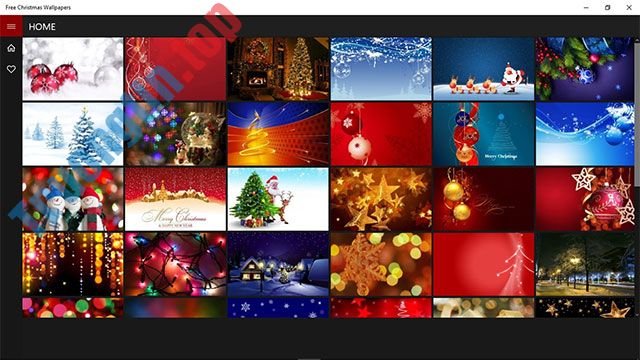 Bộ sưu tập ảnh nền Giáng Sinh phong phú, chất lượng của Free Christmas Wallpapers 