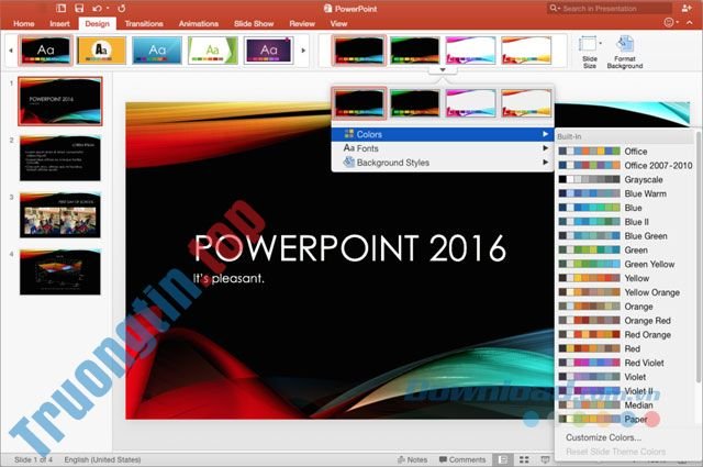 Download Microsoft PowerPoint 2019 / 2016 – Trường Tín