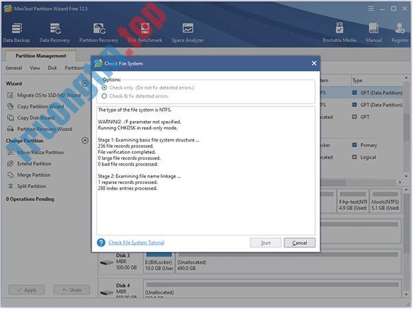 Thêm&nbsp;nhiều&nbsp;tùy&nbsp;chọn&nbsp;mới&nbsp;trong&nbsp;MiniTool&nbsp;Partition&nbsp;Wizard&nbsp;12