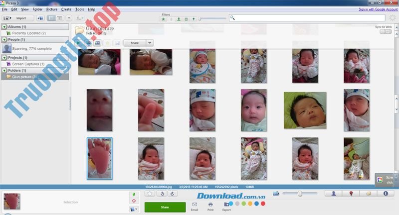 Download Picasa – Google Picasa – Ứng dụng quản lý và lưu trữ ảnh