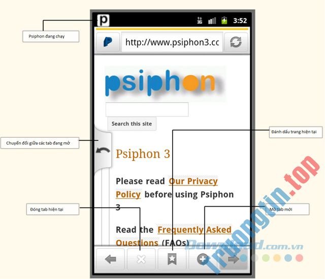 Psiphon&nbsp;cho&nbsp;Android