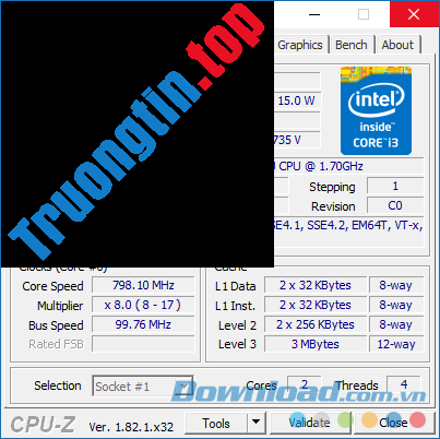 Download CPU-Z Portable – CPU-Z 1.96 Portable