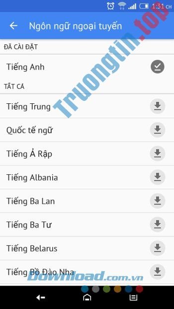 Google&nbsp;Translate&nbsp;hỗ&nbsp;trợ&nbsp;dịch&nbsp;offline