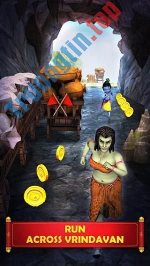 Chạy&nbsp;qua&nbsp;vùng&nbsp;đất&nbsp;Vrindavan&nbsp;