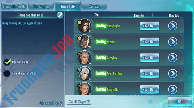 Tìm&nbsp;đồ&nbsp;đệ