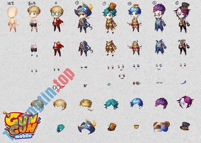 Hệ&nbsp;thống&nbsp;thời&nbsp;trang&nbsp;trong&nbsp;game