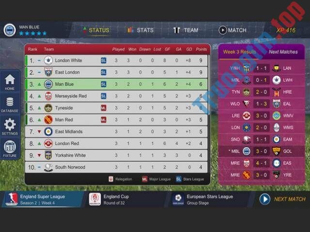 Download Pro League Soccer cho iOS – Game bóng đá sôi động – Trường Tín