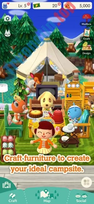 Animal Crossing: Pocket Camp - Game mô phỏng quản lý xã hội động vật mới nhất của Nintendo