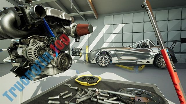 Wrench là trò chơi mô phỏng sửa xe thực tế ảo vô cùng sinh động trên PC