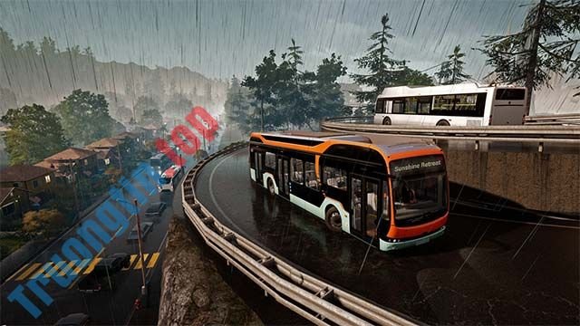 Chinh phục những thách thức về thời tiết, giao thông, sự cố... trong Bus Simulator 2021