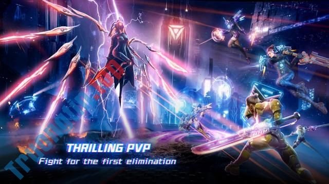 Download Cyber Fantasy cho Android - Game MMORPG phong cách cyberpunk 3 Tham gia vào các trận chiến PvP ly kỳ, bùng nổ