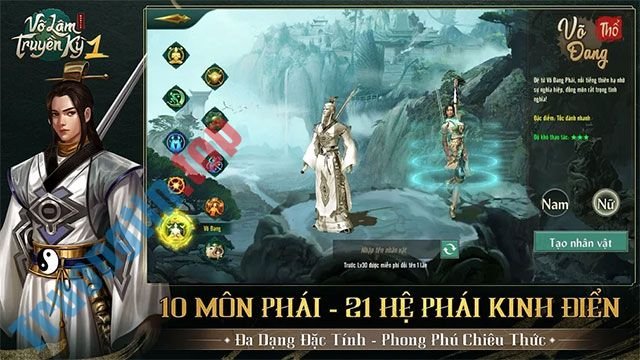 Tải game Võ Lâm Truyền Kỳ 1 Mobile