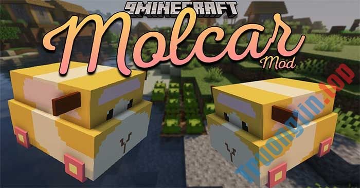 Molcar&nbsp;Mod&nbsp;sẽ&nbsp;đưa&nbsp;vào&nbsp;thế&nbsp;giới&nbsp;Minecraft&nbsp;một&nbsp;loại&nbsp;phương&nbsp;tiện&nbsp;vui&nbsp;nhộn&nbsp;và&nbsp;đáng&nbsp;yêu