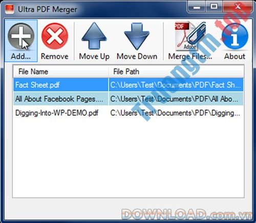 Ultra PDF Merger