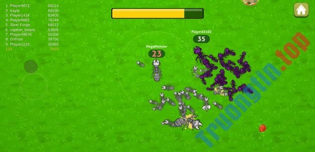 Chiến&nbsp;đấu&nbsp;sinh&nbsp;tồn&nbsp;với&nbsp;các&nbsp;loài&nbsp;kiến&nbsp;khác&nbsp;trong&nbsp;đấu&nbsp;trường&nbsp;game&nbsp;Ants&nbsp;.io