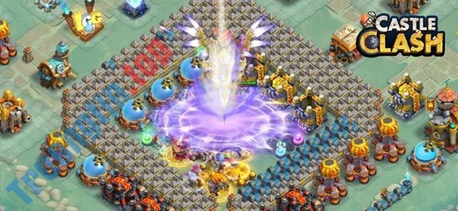 Xây dựng đế chế hùng mạnh, bất khả chiến bại trong Castle Clash iOS