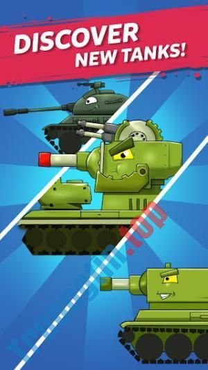 Download Merge Tanks cho Android 2.4.8 – Game hợp nhất xe tăng vui nhộn