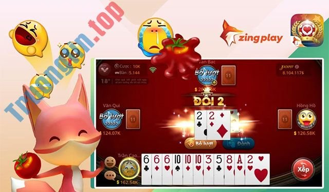 ZingPlay Tiến lên hỗ trợ đăng nhập theo nhiều cách khác nhau