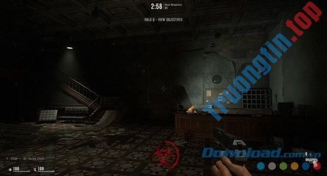 Giao diện chính của game hành động bắn súng mới Deceit cho máy tính