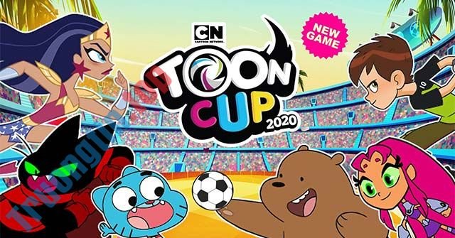 Game bóng đá với dàn cầu thủ là nhân vật hoạt hình của Cartoon Network vui nhộn
