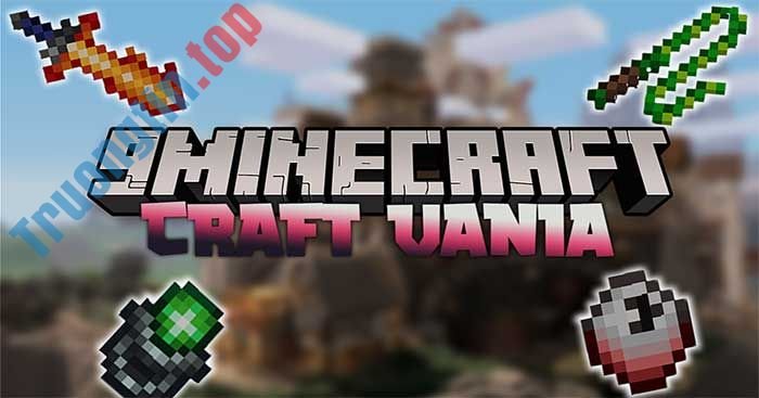 Craft-Vania Mod 1.16.5 sẽ đưa vào Minecraft rất nhiều vật phẩm độc đáo
