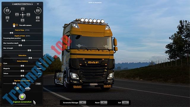 Chế độ Photo mode mới trong Euro Truck Simulator 2 - ETS 2