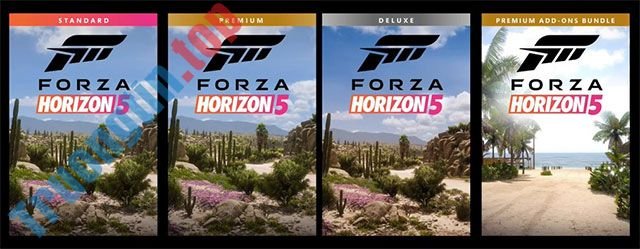 Đặt mua sớm 1 trong 3 phiên bản Forza Horizon V để hưởng ưu đãi độc quyền