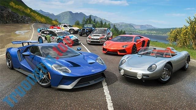 Forza Horizon 5 game sở hữu dàn siêu xe cực khủng và phong phú