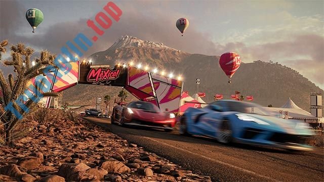 Forza Horizon V nhấn mạnh vào tính năng tương tác xã hội trong cộng đồng người chơi