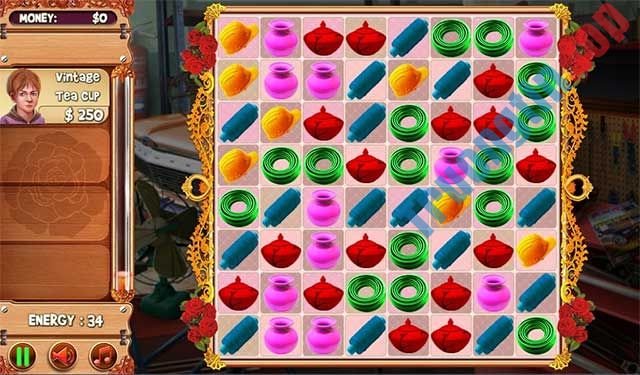 Thư giãn với minigame match-3 đầy màu sắc