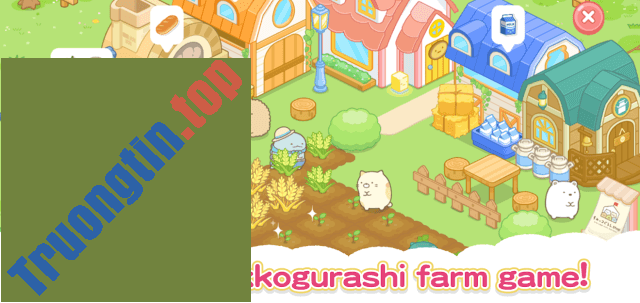 Download Sumikkogurashi Farm cho iOS 2.4.1 - Game nông trại đồ họa dễ thương 1 Xây dựng và phát triển nông trại dễ thương của bạn trong game Sumikkogurashi Farm