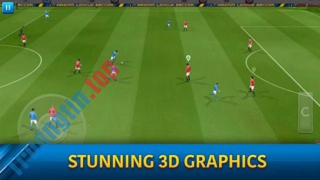 Đồ họa game Dream League Soccer 2019 cho Android
