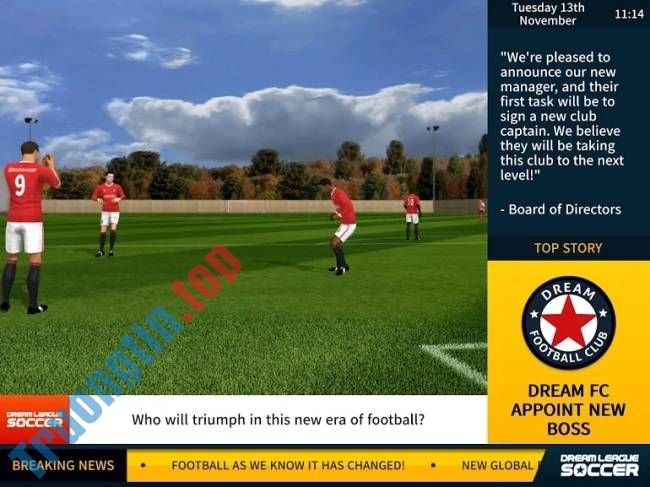 Tranh giành cúp trong Dream League Soccer 2019 cho Android
