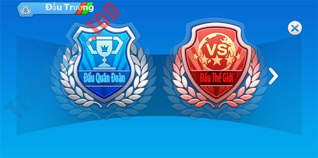 Thi đấu cá nhân 1vs1 - Đấu xếp hạng