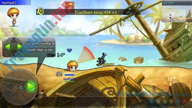Download Gunny – DDTank, game bắn súng canh tọa độ