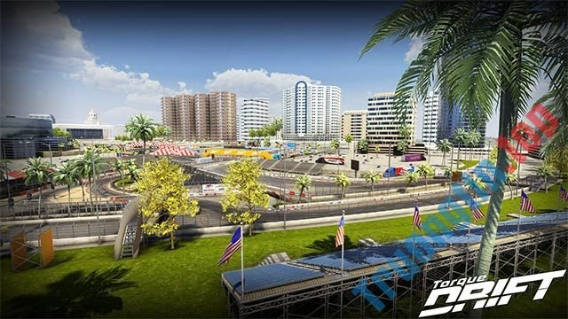 Đường đua Formula Drift Long Beach 2021 được thiết kế lại toàn bộ