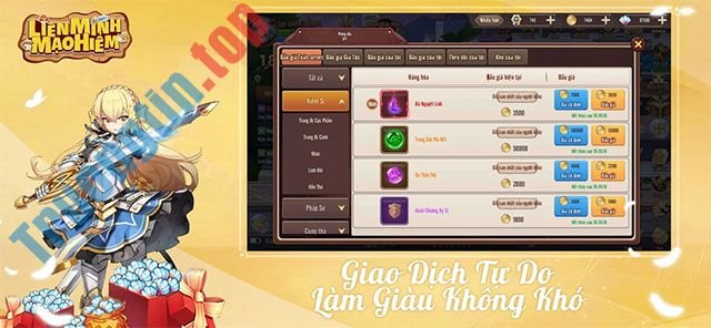 Game Liên Minh Mạo Hiểm cho Android