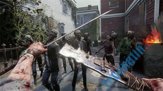 The Walking Dead: Saints & Sinners là game kinh dị chống lại zombie thời hậu tận thế