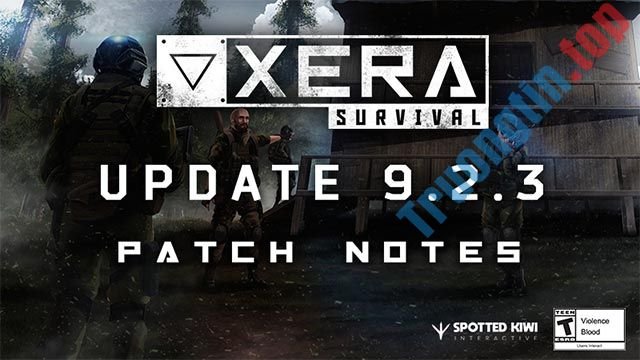 XERA Survival 9.2.3 tập trung khắc phục 1 số lỗi và cải thiện gameplay nói chung