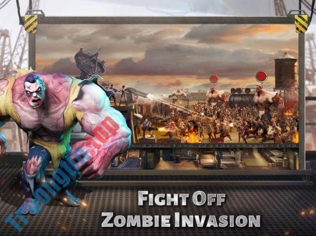 Chiến đấu với đám zombie hung hăng và đông đảo