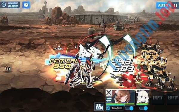 Final Gear là game Anime nhập vai chiến thuật mới với chủ đề chiến tranh người máy