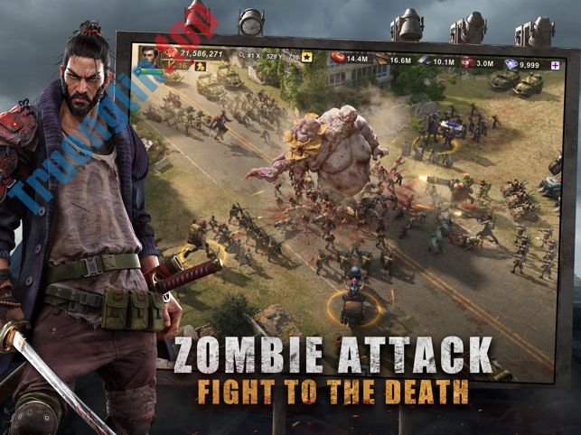 Download Doomsday: Last Survivors cho iOS 1.0.3 - Trường Tín 1 Chiến đấu với zombie đông đảo trong game chiến lược Doomsday: Last Survivors