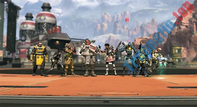 Hệ thống nhân vật trong game Battle Royale Apex Legends trên PC