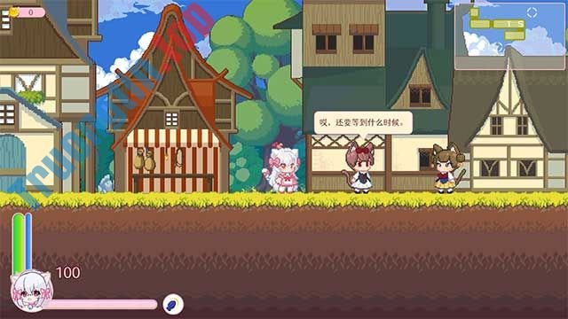Download Nyaruru Fishy Fight Demo – Game nàng mèo phiêu lưu ký cực dễ thương
