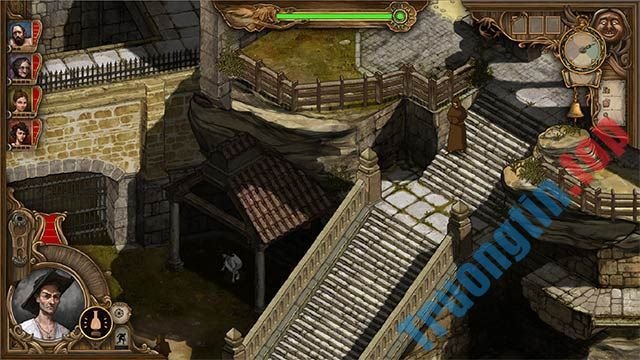 Người chơi The Stone of Madness sẽ điều khiển luân phiên 5 tù nhân trong quá trình vượt ngục