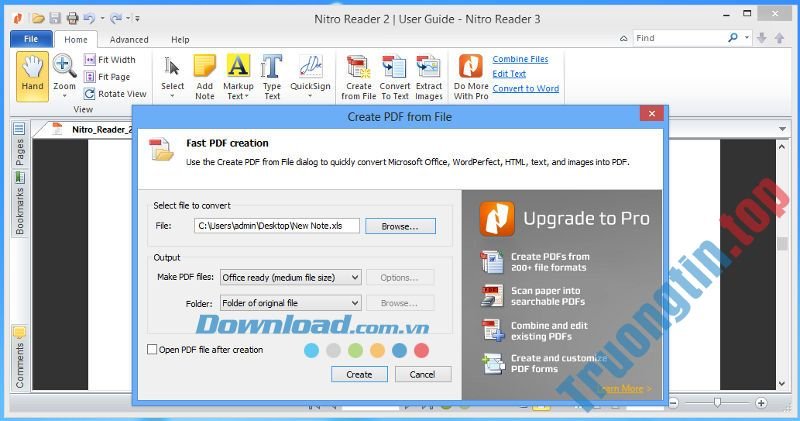 Download Nitro Reader – Free PDF Reader – Đọc PDF miễn phí, chất lượng